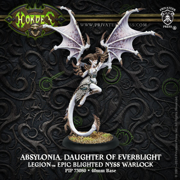 LEGION OF EVERBLIGHT-PIP73080 Absylonia, Daughter of Everblight—Legion Epic Blighted Nyss Warlock
