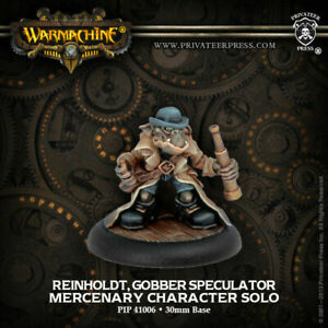 MERCENARIES-PIP41006 Reinholdt, Gobber Speculator - Mercenary Character Solo