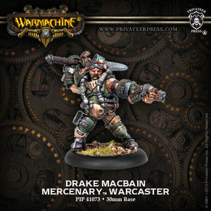MERCENARIES-PIP41073 Drake MacBain - Mercenary Warcaster