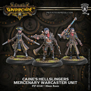 MERCENARIES-PIP41140 Caine’s Hellslingers—Mercenary Warcaster Unit (metal)