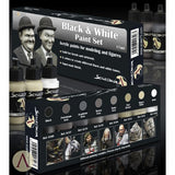 SCALE 75 BLACK and WHITE Paint set