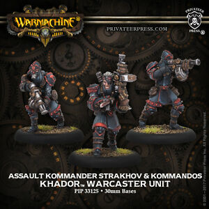 Warmachine: Khador : Kommander Harkevich, Iron Wolf