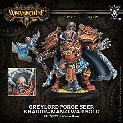 Warmachine Khador Greylord Forge Seer Man-O-War Solo